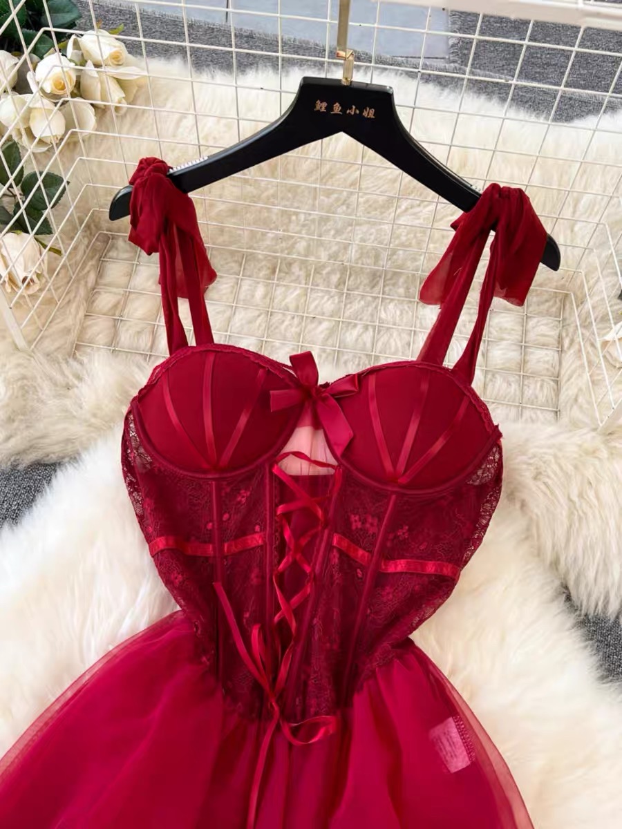 My lover sexy corset dress SE116 images